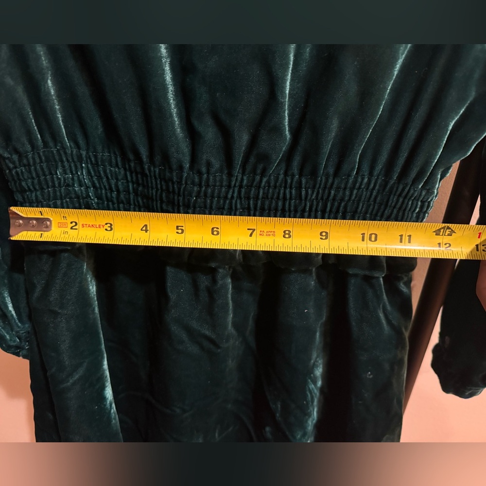 Crew Cuts Smocked Velvet Dress - Picture 7 of 7